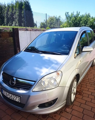 Opel Zafira cena 17900 przebieg: 282000, rok produkcji 2009 z Radzionków małe 254